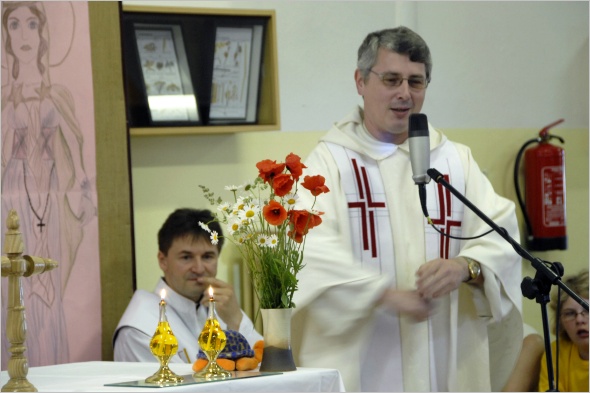 kolnho kaplana Loudalka velmi zaujala. Foto J. ilavsk